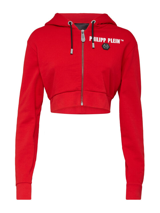 PHILIPP PLEIN PHILIPP PLEIN Bluza 30224 Czerwony Regular Fit