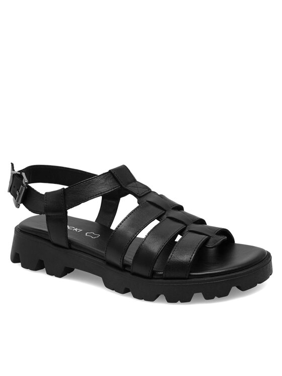 通販生活 ファッション Lasocki Sandały GRD-3134-01 Czarny | Modivo.pl トップス