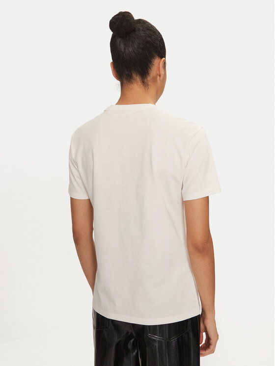 HUGO Hugo Marškinėliai 50524090 Balta Regular Fit