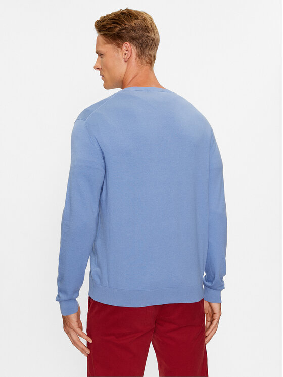 United Colors Of Benetton United Colors Of Benetton Džemper 10CVU1N60 Plava Regular Fit