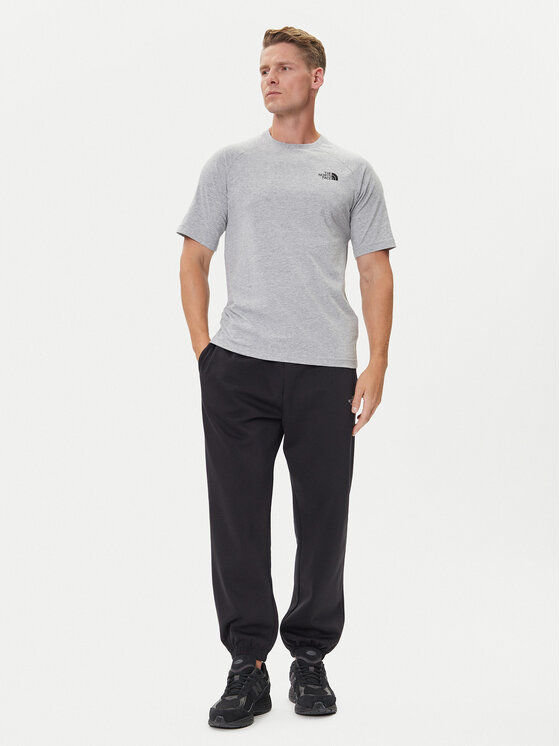 The North Face The North Face Majica NF0A87NU Siva Regular Fit