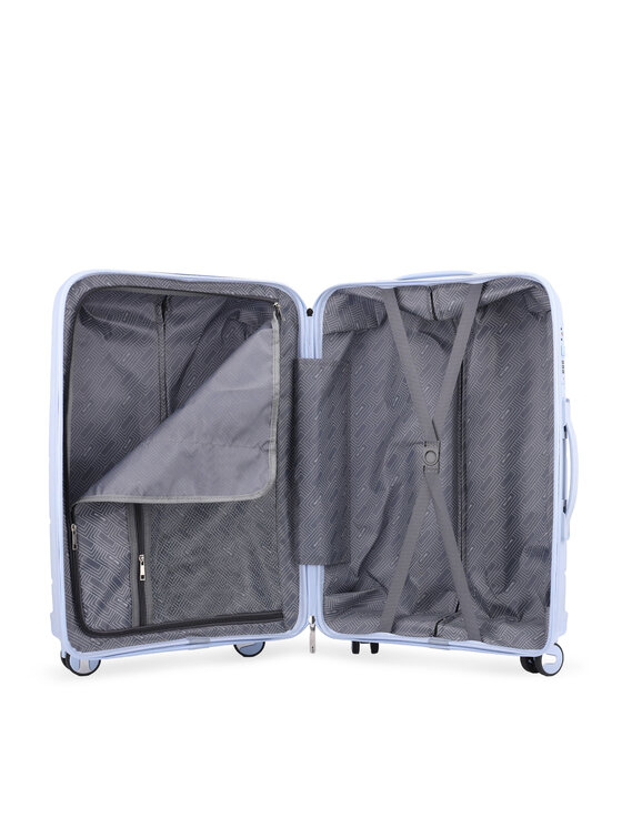 Semi Line Semi Line Mittlerer Koffer T5907-3 Himmelblau