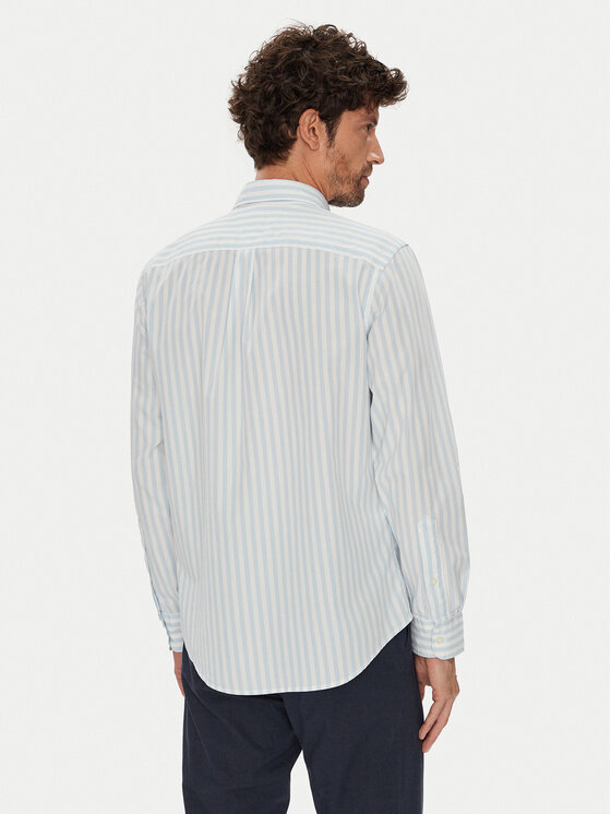 Tommy Hilfiger Tommy Hilfiger Πουκάμισο MW0MW39159 Γαλάζιο Regular Fit