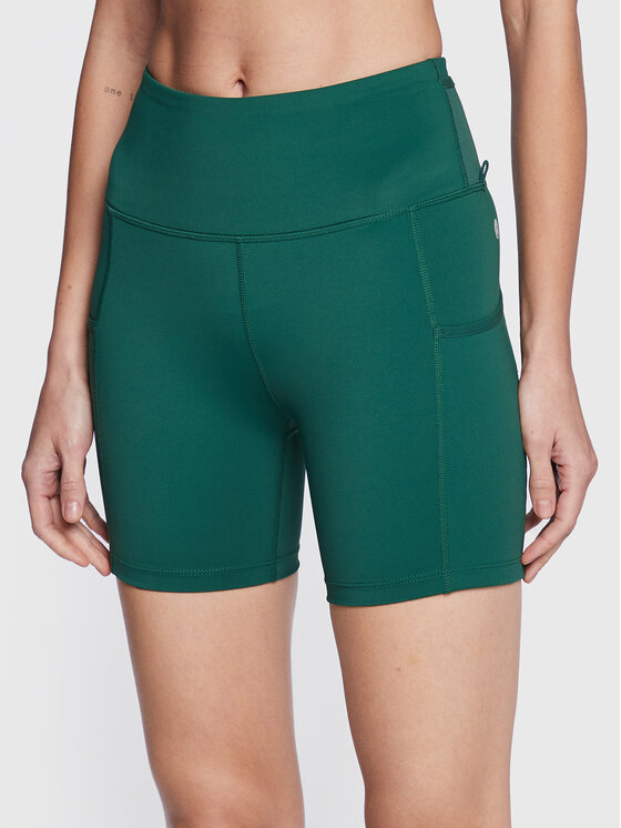 Pantaloncini sportivi 6334735 Verde Slim Fit