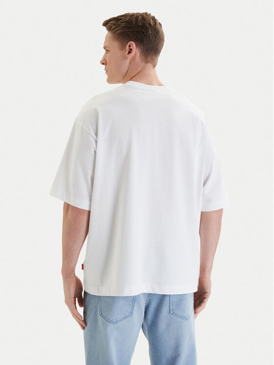 Americanos Americanos Тишърт W126-AMMTS-1017-01X Бял Regular Fit