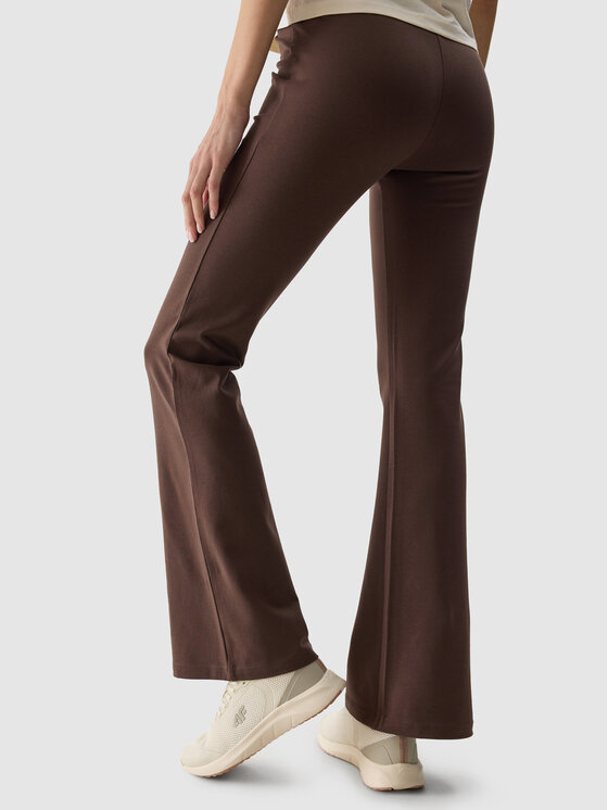 4F 4F Leggings 4FWSS24TTIGF149-80S Marrone