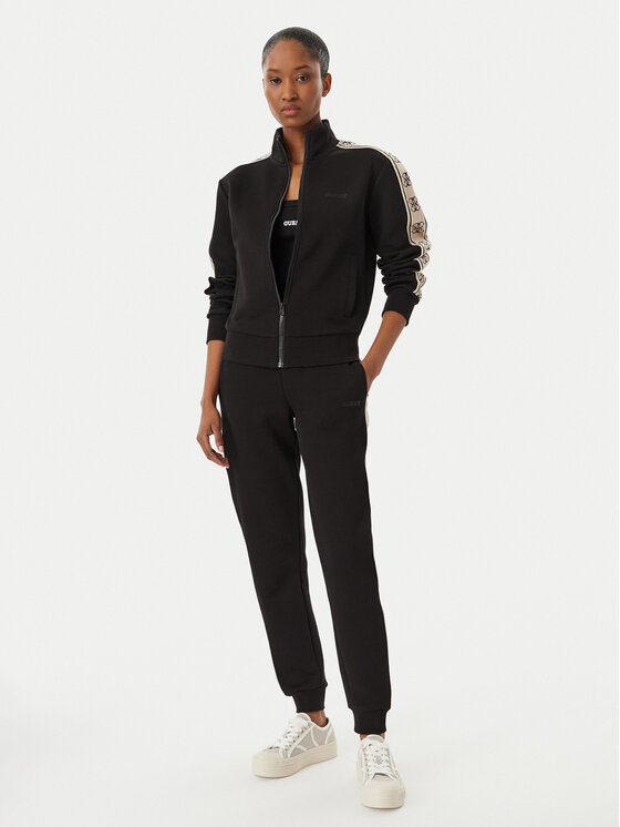 Guess Guess Pantaloni da tuta Britney V2YB15 KB3P2 Nero Regular Fit