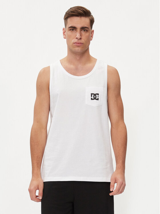 DC Shoes DC Shoes Trikó Star Pocket Tt ADYZT05378 Fehér Regular Fit