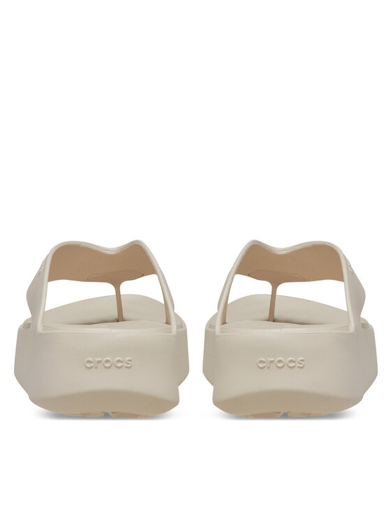 Crocs Crocs Zehentrenner Getaway Platform Flip 209410 Beige