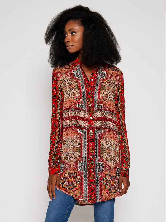 Desigual Desigual Туніка Luana 20WWCW77 Кольоровий Loose Fit