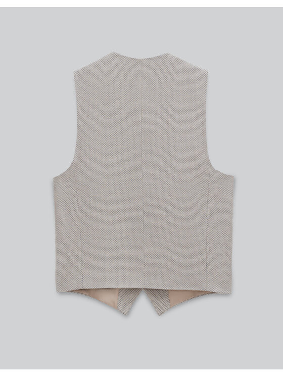 Borgio Borgio Kamizelka platania Niebieski Slim Fit