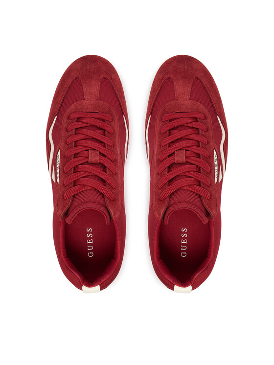 Guess Guess Sneakersy FMPOLM ELL12 Červená