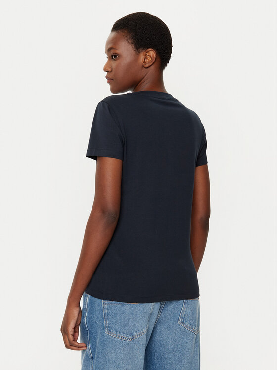 BOSS BOSS T-shirt C_Esogo_1 50506973 Tamnoplava Slim Fit