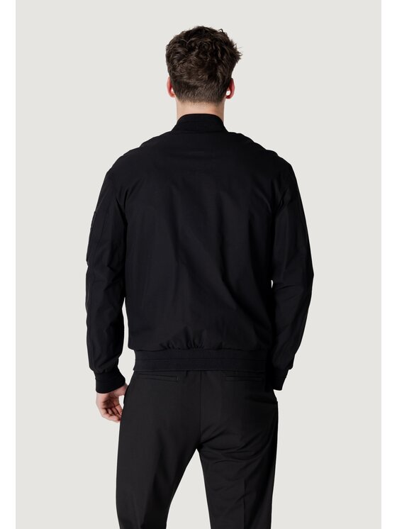 Antony Morato Antony Morato Giacca di pelle REGULAR FIT WITH METAL LOGO Nero Regular Fit