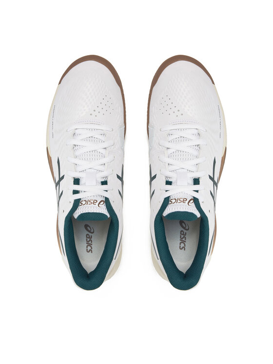 Asics Asics Čevlji za tenis Gel-Challenger 14 Clay 1041A449 Bela