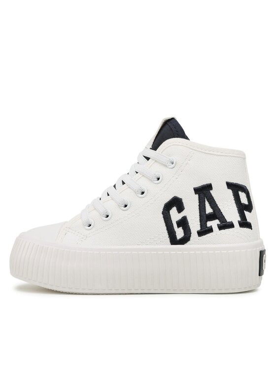 Gap Gap Plátenky Jackson Mid Twl GAI501F6TYWHITGP Biela