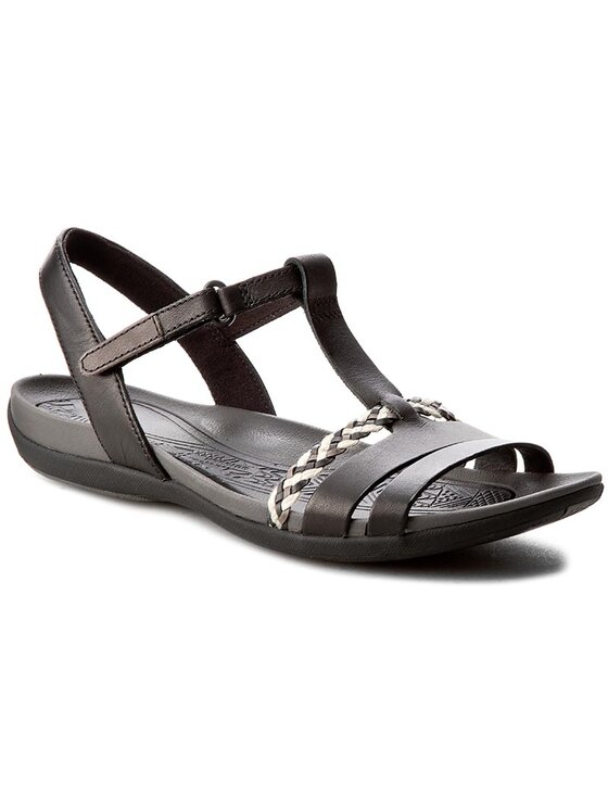 Clarks Clarks Сандали Tealite Grace 261245834 Черен