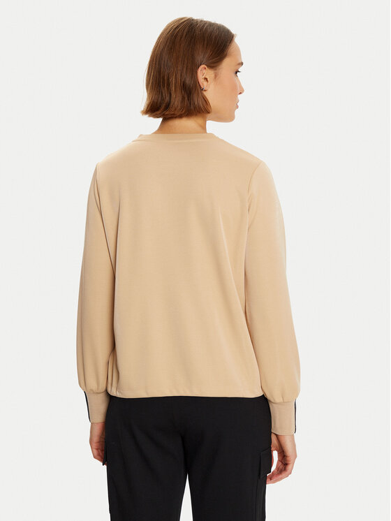 Liu Jo Sport Liu Jo Sport Μπλούζα TF4257 J4751 Μπεζ Regular Fit