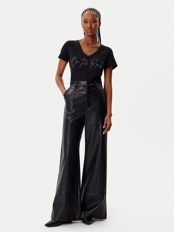 Morgan Morgan T-krekls 242-DLUCAS Melns Regular Fit