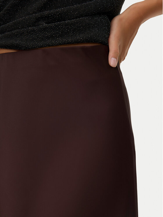 Vero Moda Vero Moda Midi krilo Elena 10337459 Rjava Regular Fit