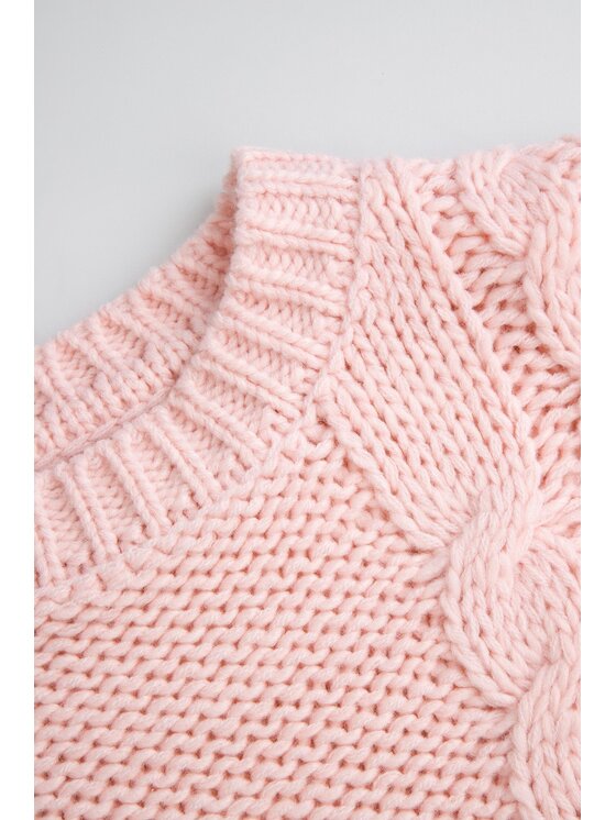 Coccodrillo Coccodrillo Sweter ZC6172103FGJ-033 Różowy Regular Fit