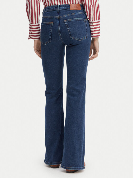 Tommy Hilfiger Tommy Hilfiger Jeansy WW0WW48565 Modrá Flare Fit