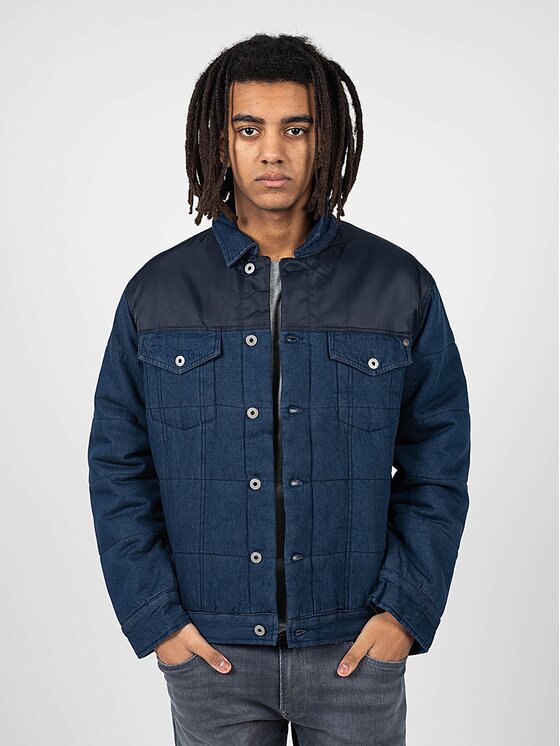 Pepe Jeans Pepe Jeans Μπουφάν μεταβατικό PM402629 | Barnet Σκούρο μπλε Regular Fit