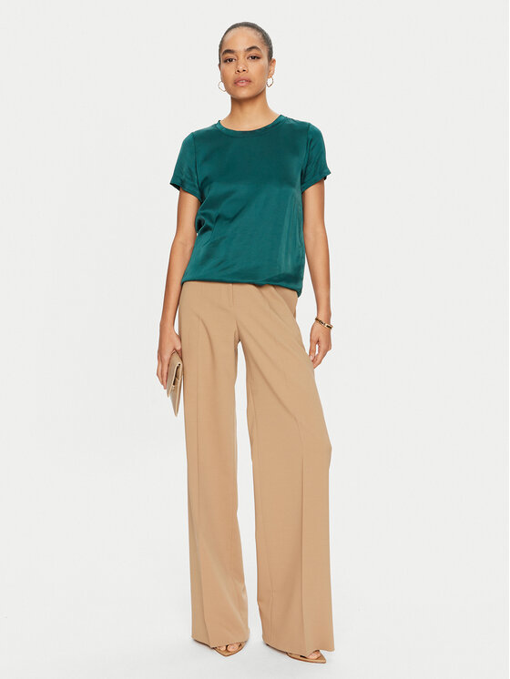 ViCOLO ViCOLO Tričko TS0201 Zelená Regular Fit