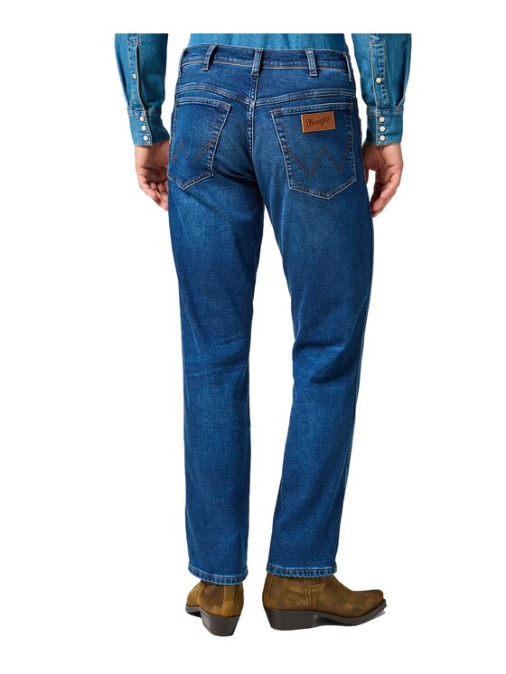 Wrangler Wrangler Jeansy 112356851 Niebieski Regular Fit