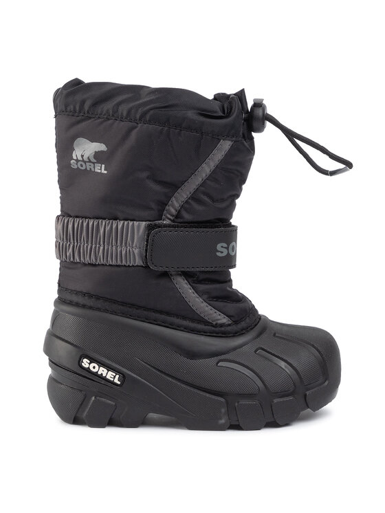 Sorel Sorel Škornji za sneg Childrens Flurry NC1695 Črna