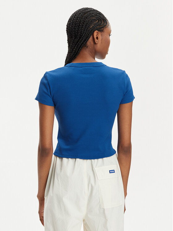 HUGO Hugo T-särk Baby 50510749 Sinine Slim Fit