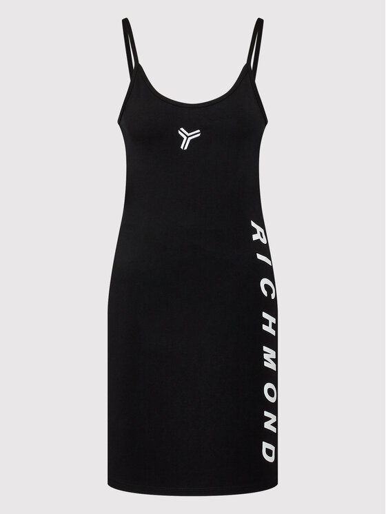 John Richmond John Richmond Vasarinė suknelė UWP22028VE Juoda Slim Fit