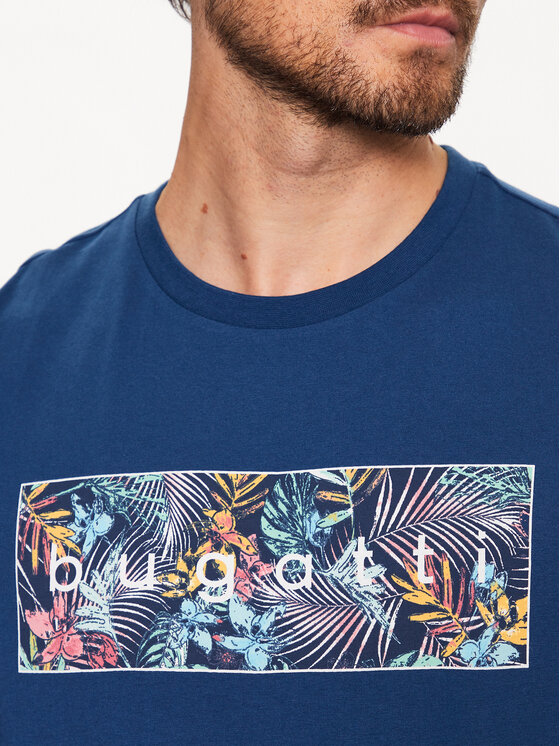 T-shirt 8350 35043 Blu scuro Regular Fit