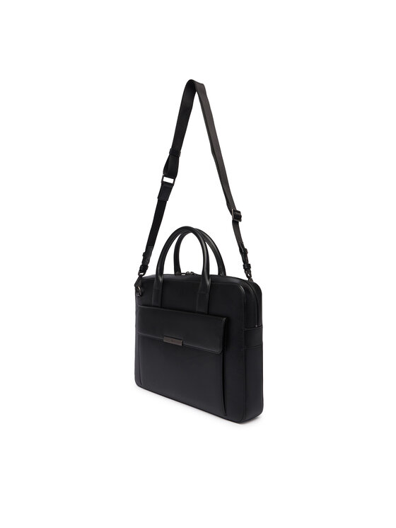 Tommy Hilfiger Tommy Hilfiger Nešiojamo kompiuterio krepšys Th Business Computer Bag AM0AM13993 Juoda