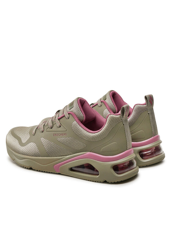 Skechers Skechers Sneakersy Tres-Air Uno 177421/OLV Zielony