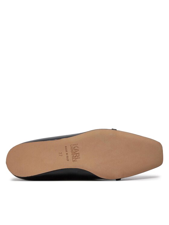 KARL LAGERFELD KARL LAGERFELD Balerinos KL40180 Juoda