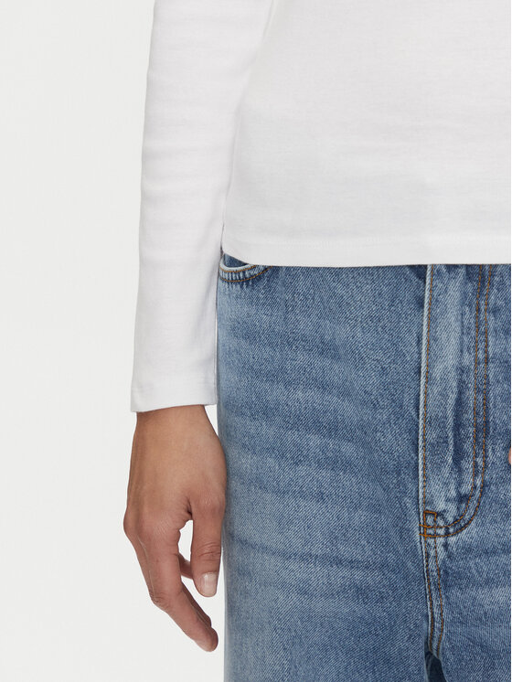 Levi's® Levi's® Bluză Essential Housemark 000KL-0000 Alb Regular Fit
