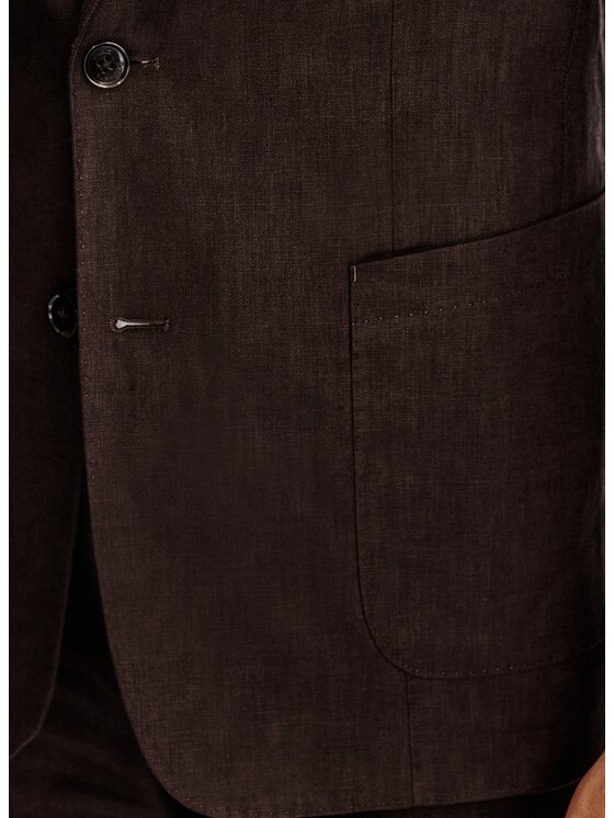 Pako Lorente Pako Lorente Marynarka P26SP-3G-029 Brązowy Slim Fit