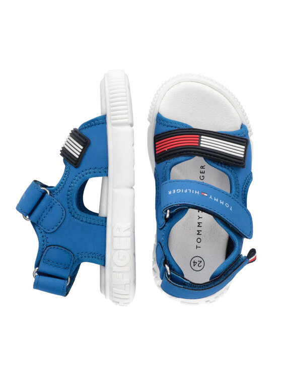 Tommy Hilfiger Tommy Hilfiger Sandały T1B2-32252-1357801 Niebieski