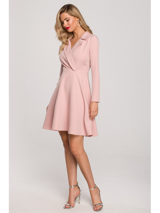 Makover Makover Abito da sera K138 Rosa Regular Fit