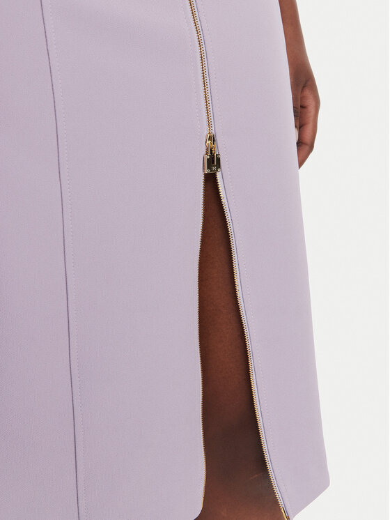 Elisabetta Franchi Elisabetta Franchi Sukienka koktajlowa AB-900-61E2-V430 Fioletowy Regular Fit
