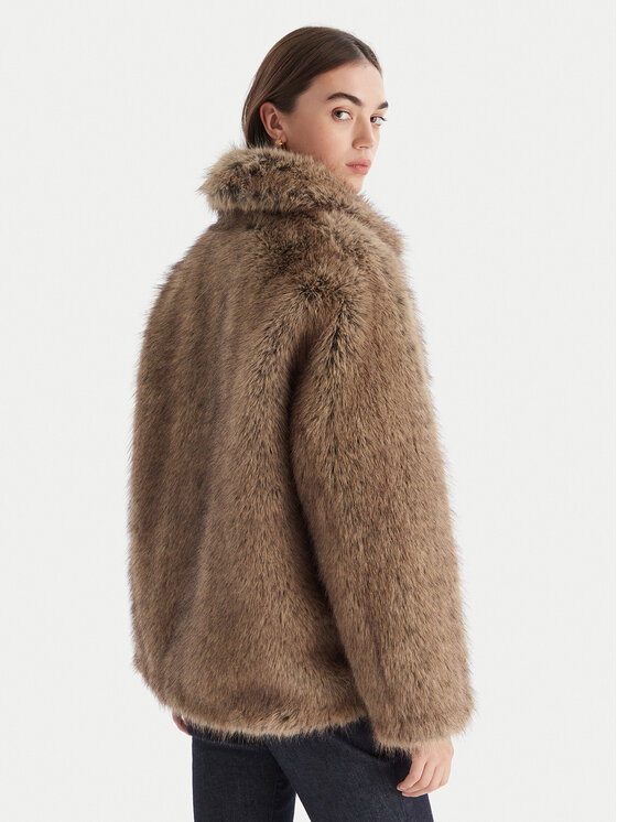 Liu Jo Liu Jo Шуба MF5232 E1095 Коричневий Regular Fit