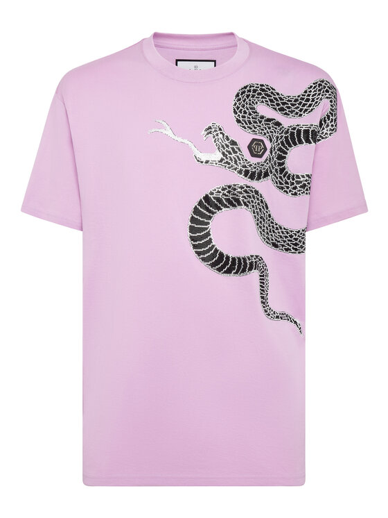 PHILIPP PLEIN PHILIPP PLEIN T-shirt 1535 Viola Regular Fit