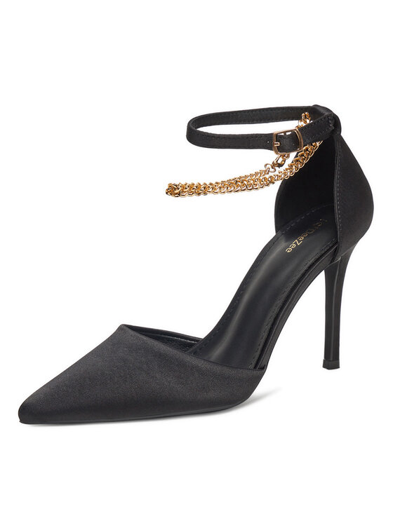 DeeZee DeeZee Pantofi cu toc subțire BG-0228-3 Negru