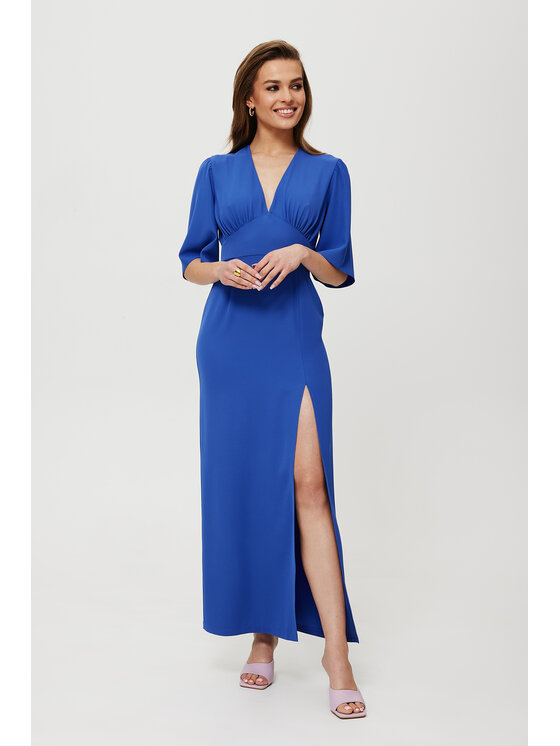 Makover Makover Abito da sera K183 Blu Bella Fit