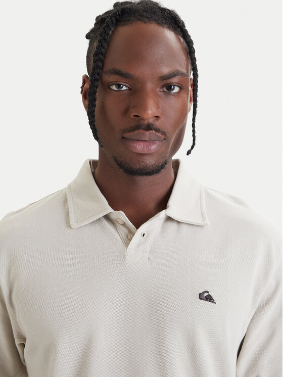 Quiksilver Quiksilver Polokošeľa Mw Pique Polo EQYKT04392 Béžová Regular Fit