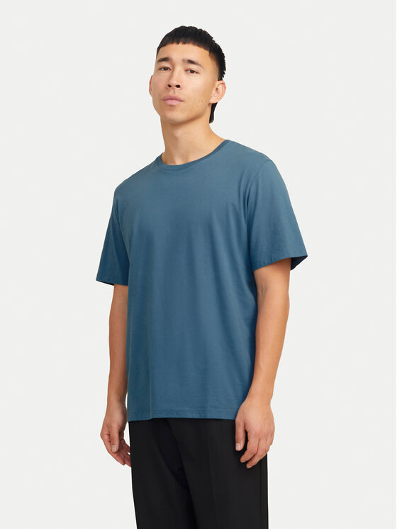 Jack & Jones Jack & Jones Тишърт Basic 12156101 Син Standard Fit