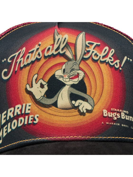 Capslab Capslab Cappellino Looney Tunes Bugs Bunny CL/LOO3/1/RIN1 Nero