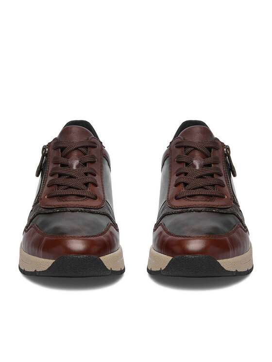 Rieker Rieker Sneakersy CEO-N9301-27 Brązowy ciemny