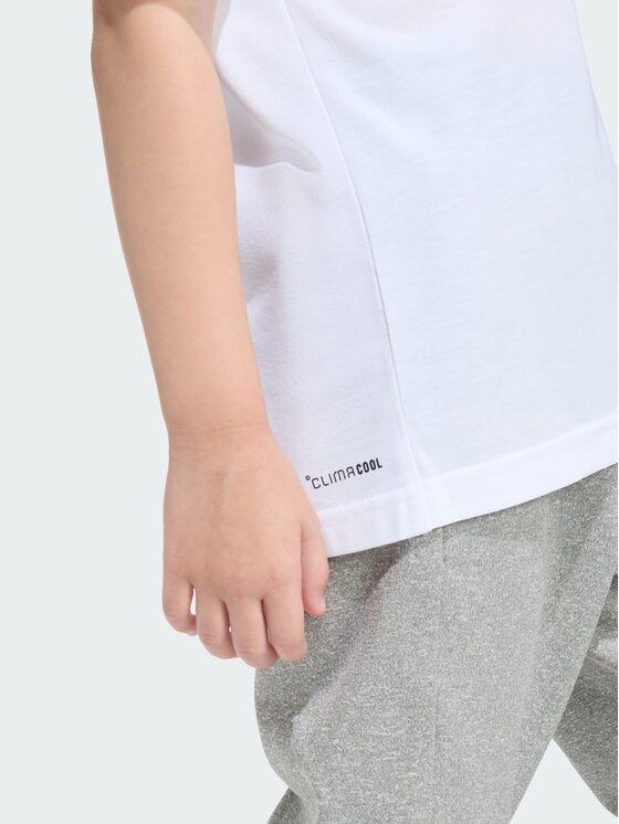 adidas adidas T-Shirt 159144 Biały Regular Fit